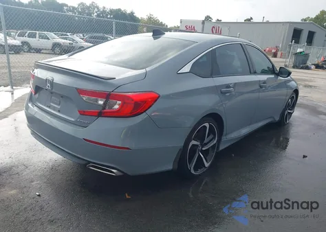 2022 Honda Accord Sport from USA, damaged, VIN 1HGCV1F35NA030765